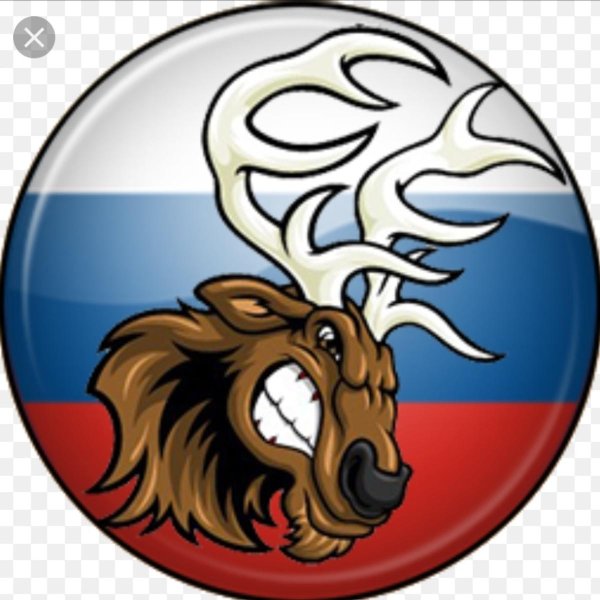 стикер лось