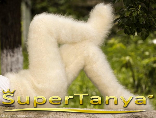 пушистые колготки