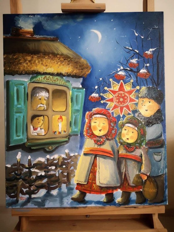 рождественские святки колядование