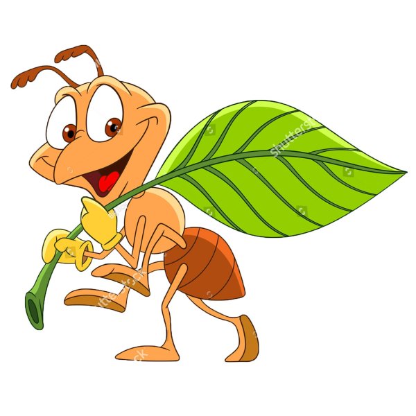 муравьишка мультяшный