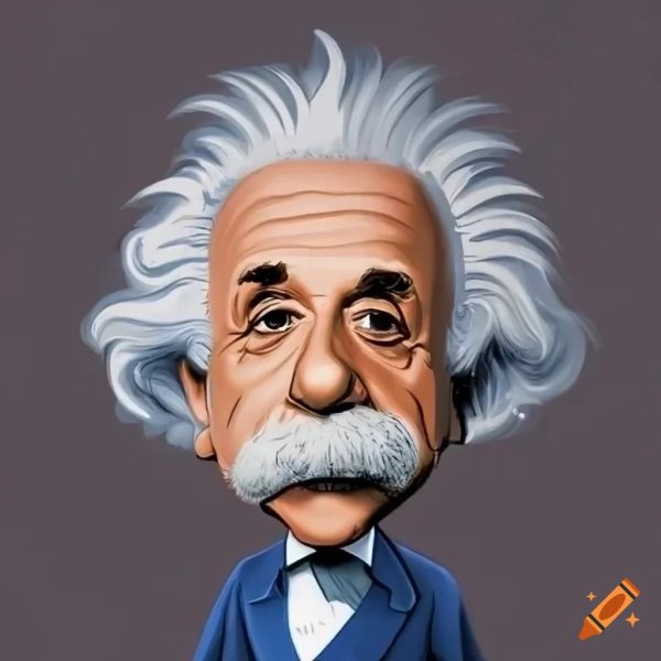portrait of albert einstein