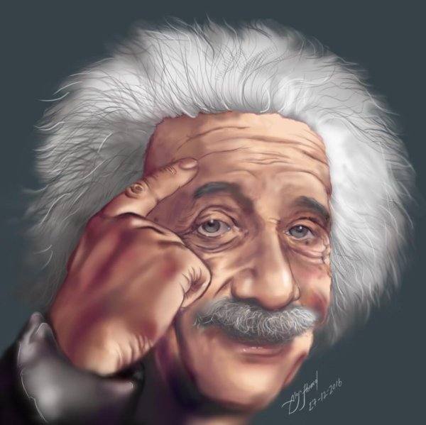 эйнштейн картина