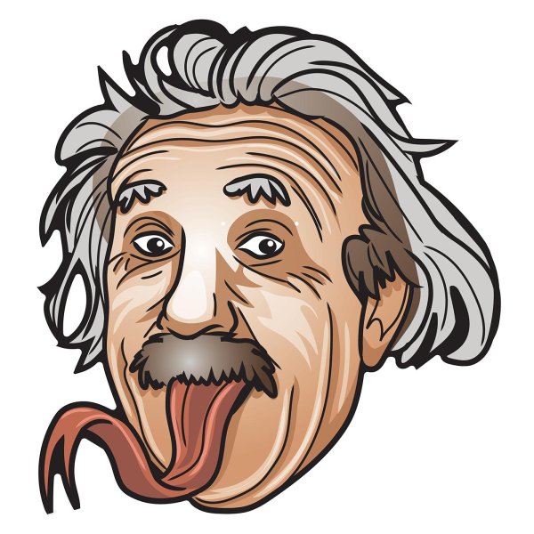 эйнштейн мультяшный