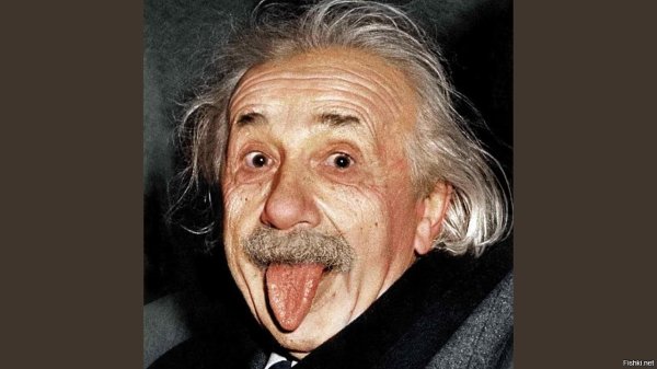 эйнштейн высунул язык