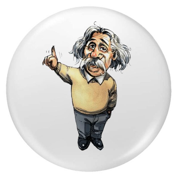 шарж эйнштейн