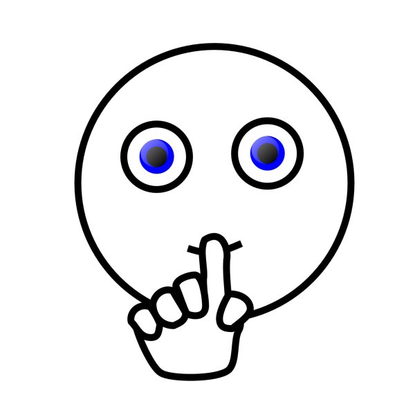 смайлики черно белые