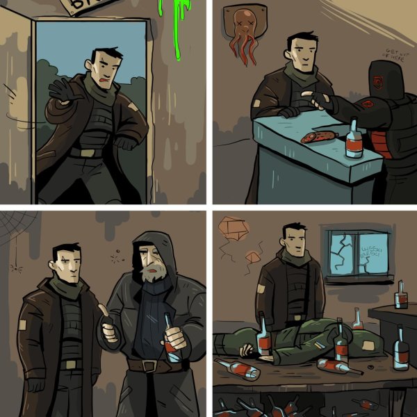 стрелок сталкер арт