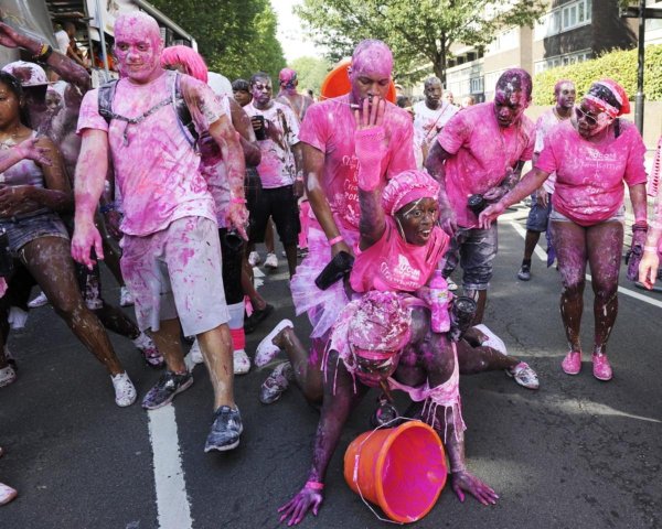 красочный забег