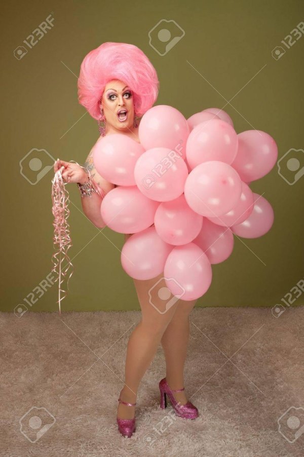 pink balloon