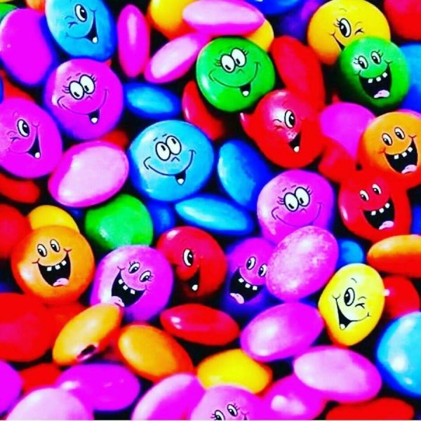 colored candy