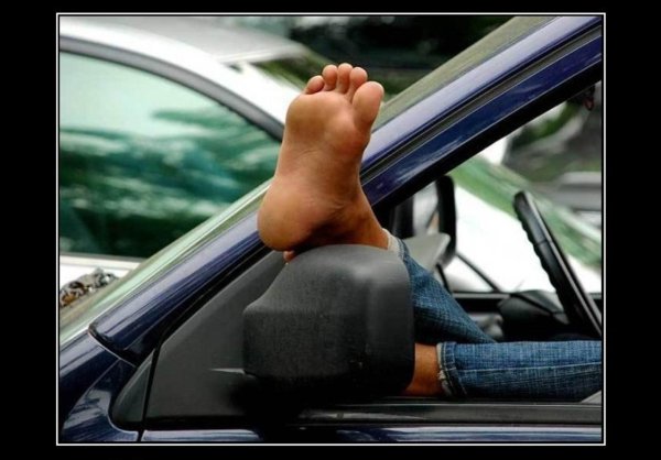 в автомобиле