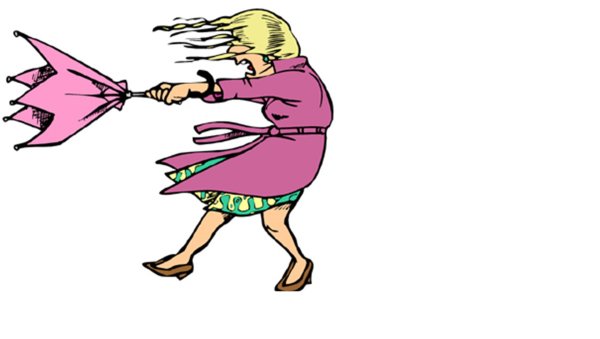 бабушка мультяшная