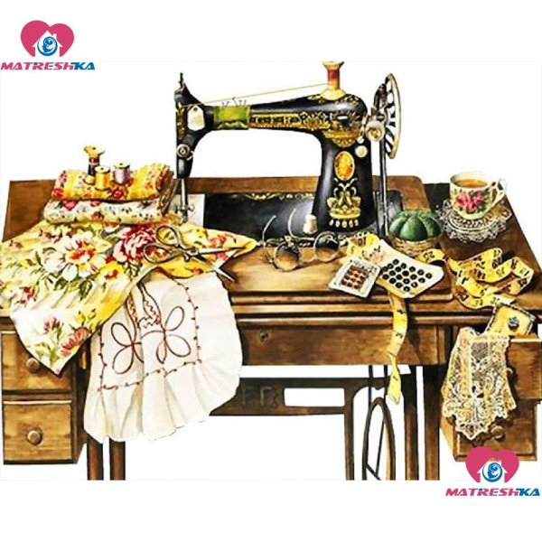 винтажные швейные машинки