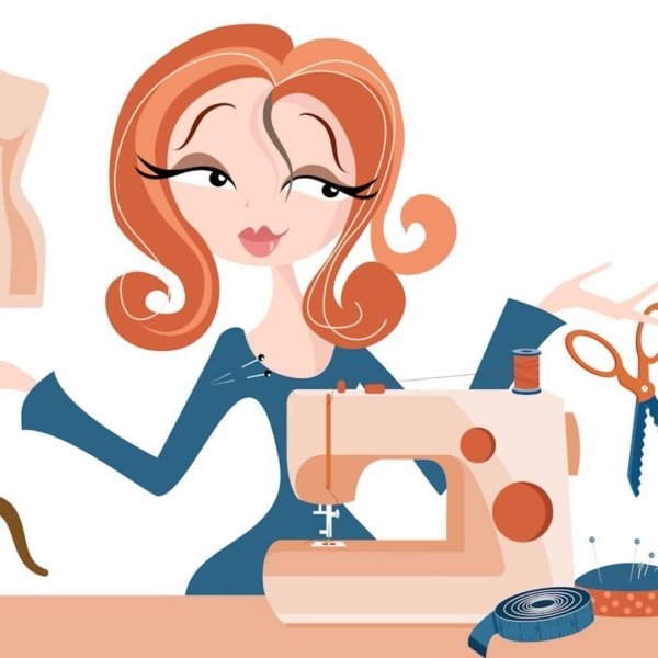 швея мультяшная