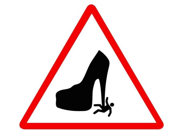 наклейка туфелька