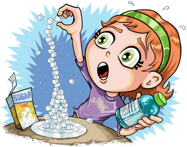 вода мультяшная