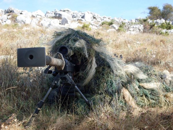 камуфляж снайпера
