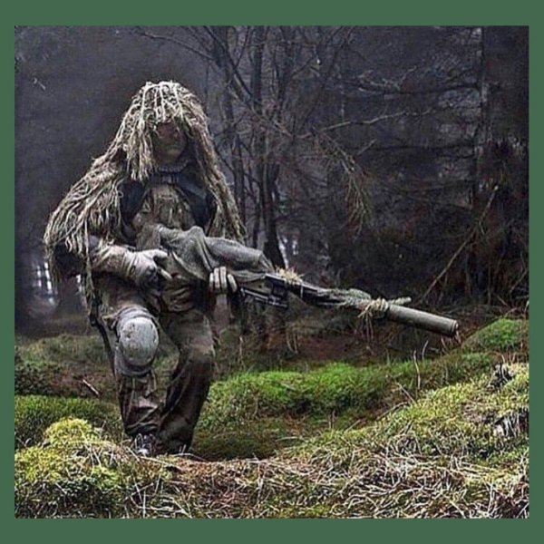 страйкбол гилли снайпер