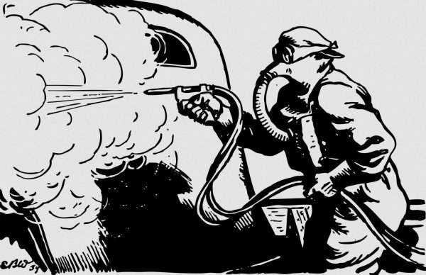 пескоструйная обработка