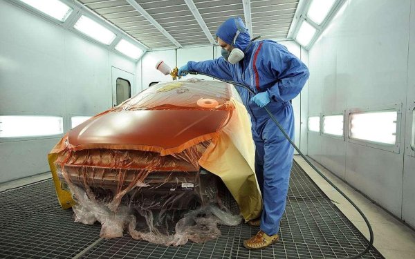 oкраска автомобиля