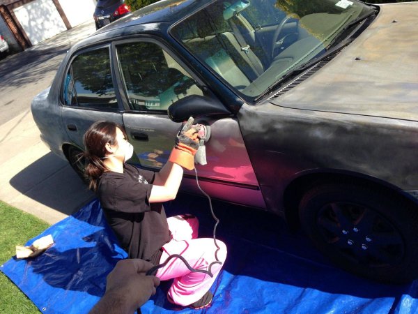 подготовка авто к покраске