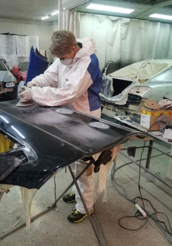 подготовка авто к покраске