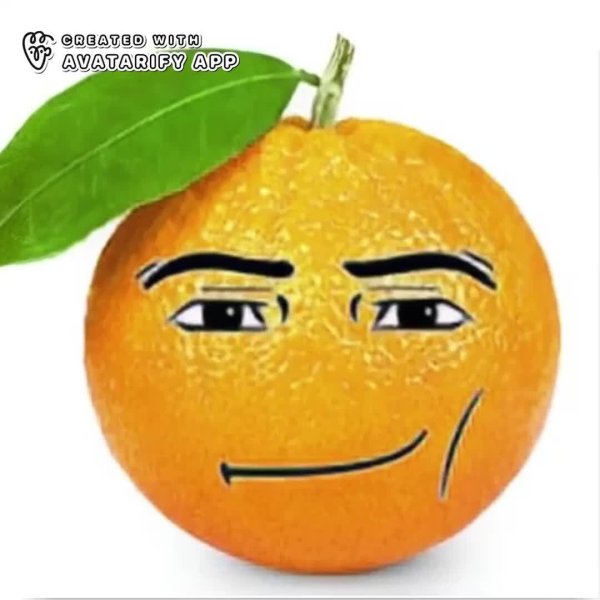 апельсин смешной