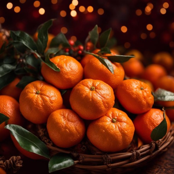 много мандаринов