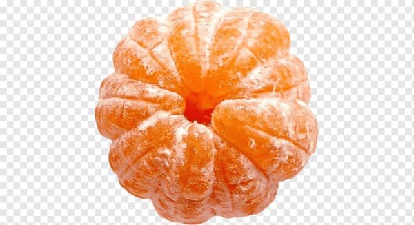 очищенный мандарин