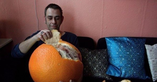 огромные мандарины