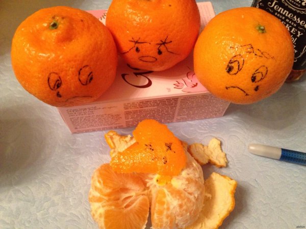 апельсин смешной