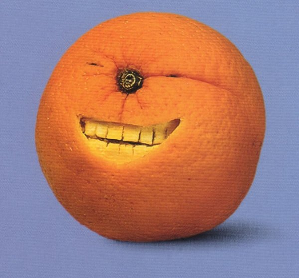 прикольный апельсин