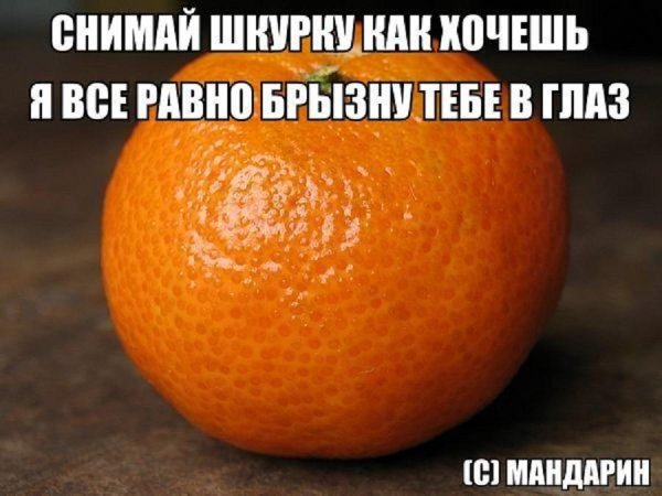 мем про мандарины
