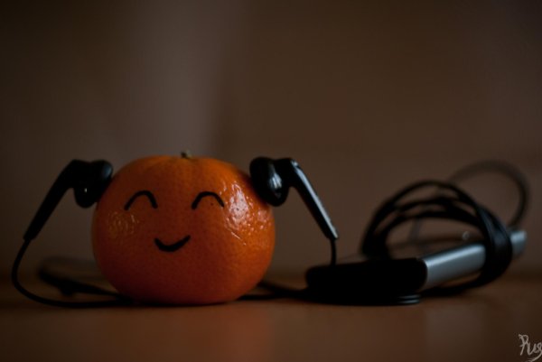смешной апельсин