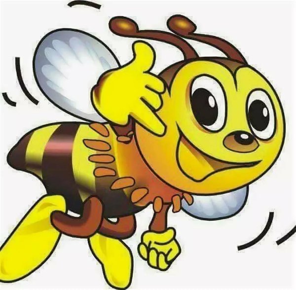 мультяшная пчелка