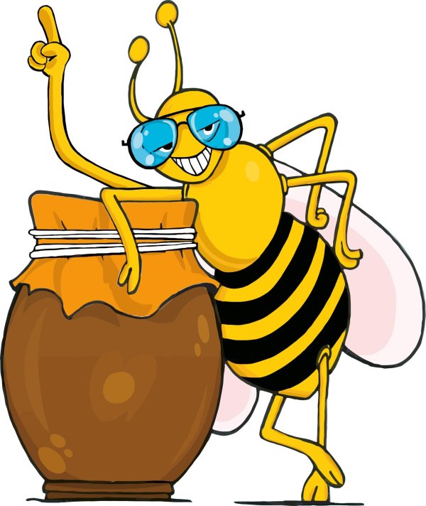 прикольная пчела