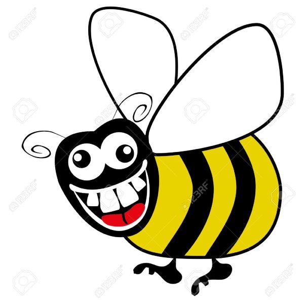 шмель рисунок