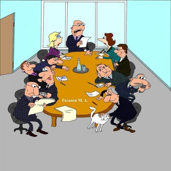 переговоры карикатура