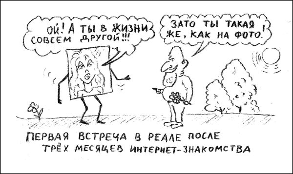 карикатуры на мужчин