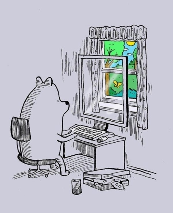 смешной рисунок