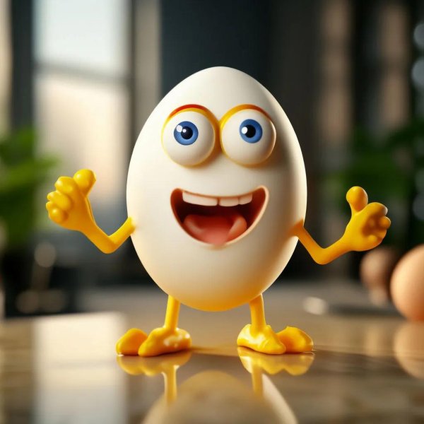 персонаж яйцо
