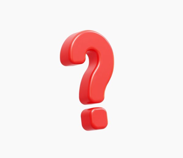 красный вопросительный знак