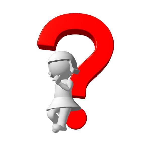 человечек с вопросами