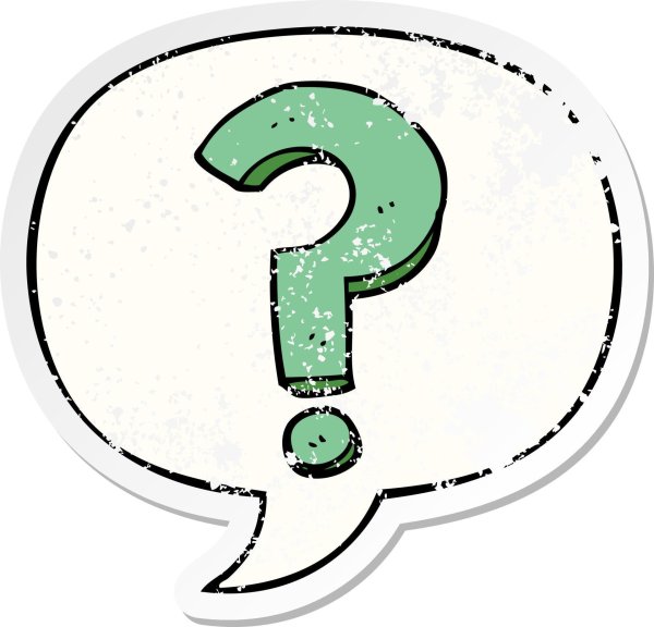 вопросительные знаки