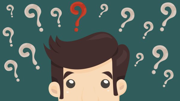 человек вопрос графика