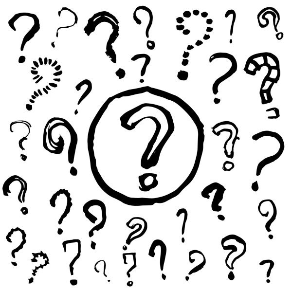 вопросительные знаки