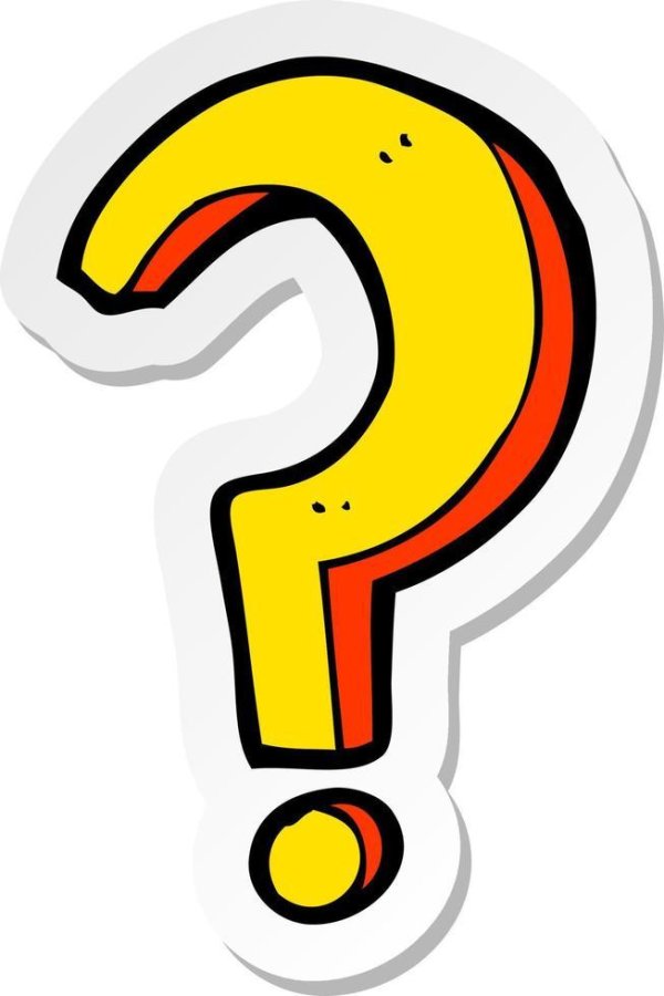 вопросительные знаки на прозрачном фоне