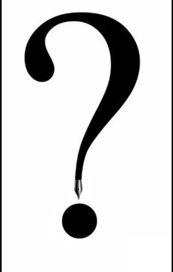 вопросительные знаки