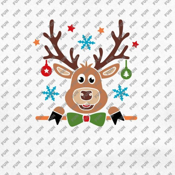 новогодняя наклейка