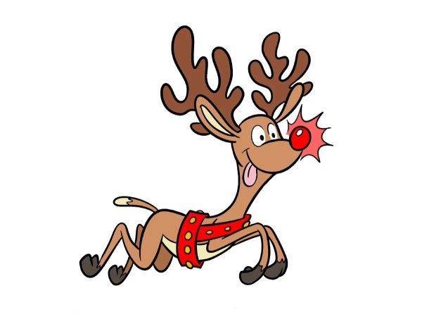 мультяшные олени